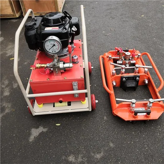 Recortadora de soldadura hidráulica - vista 2