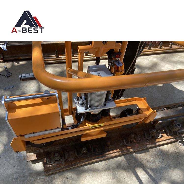 Esmeriladora portátil de rieles con batería de litio - vista 2