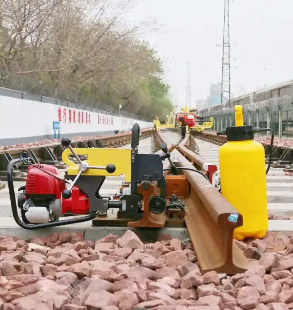 Máquina de perforación de rieles con motor de gasolina
